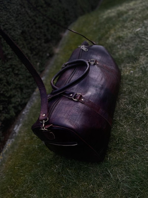 Leder Weekender