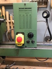 Hegner HDB 200XL Electronic Variable Speed wood turning lathe