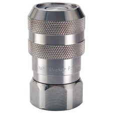 PARKER FS-371-6FP Quick Connect,Socket,3/8",3/8"-18 55KV61