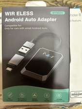 Android Auto Wireless Adapter Instant Connection, Converts Wired to Wireless