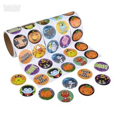 RI Halloween Roll Sticker Asst 500pcs/Unit