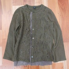 USED Y'S YOHJI YAMAMOTO CARDIGAN GOOD