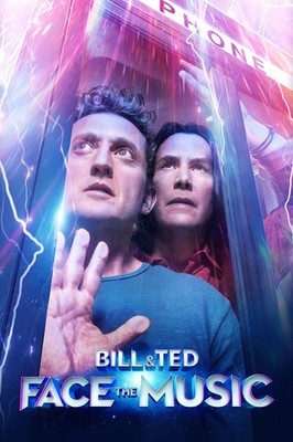 Bill and Ted Face the Music 4 Filmposter Kunstdruck Leinwand Design Atmosphärisch S