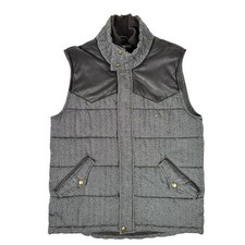 7 For All Mankind Men s M Puffer Vest Leather...