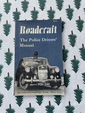 Roadcraft: The Police Drivers Manual 1960 Vintage Book