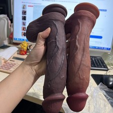 Huge Big Thick Dildo Suction Cup Realistic Penis Dong G-spot Sex Toy for women