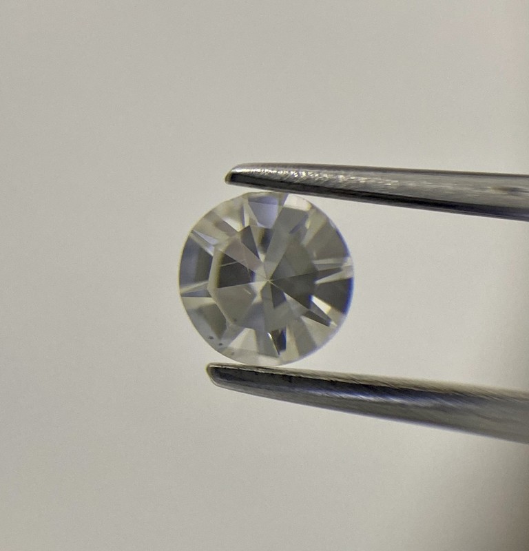 0.01 Carat F Old Cut Round Natural Enhanced EARTH MINED Loose Diamond 1.47mm