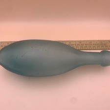 Antique Shipwrecked 1800’s Torpedo Blob Top Bottle 9"