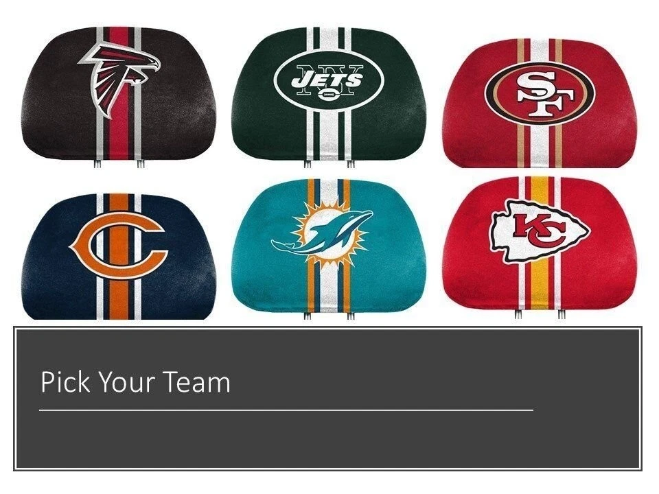 Tennessee Titans Premium Par de Fundas para Reposacabezas Automáticas, Impresas a Todo Color,... Foto 2 de 2