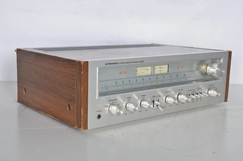 Pioneer SX-650 Vintage Stereo Receiver Tested Working Silver Face Great Sound