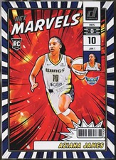 2025 Donruss WNBA - Net Marvels Basketball Aziaha James #18 NM