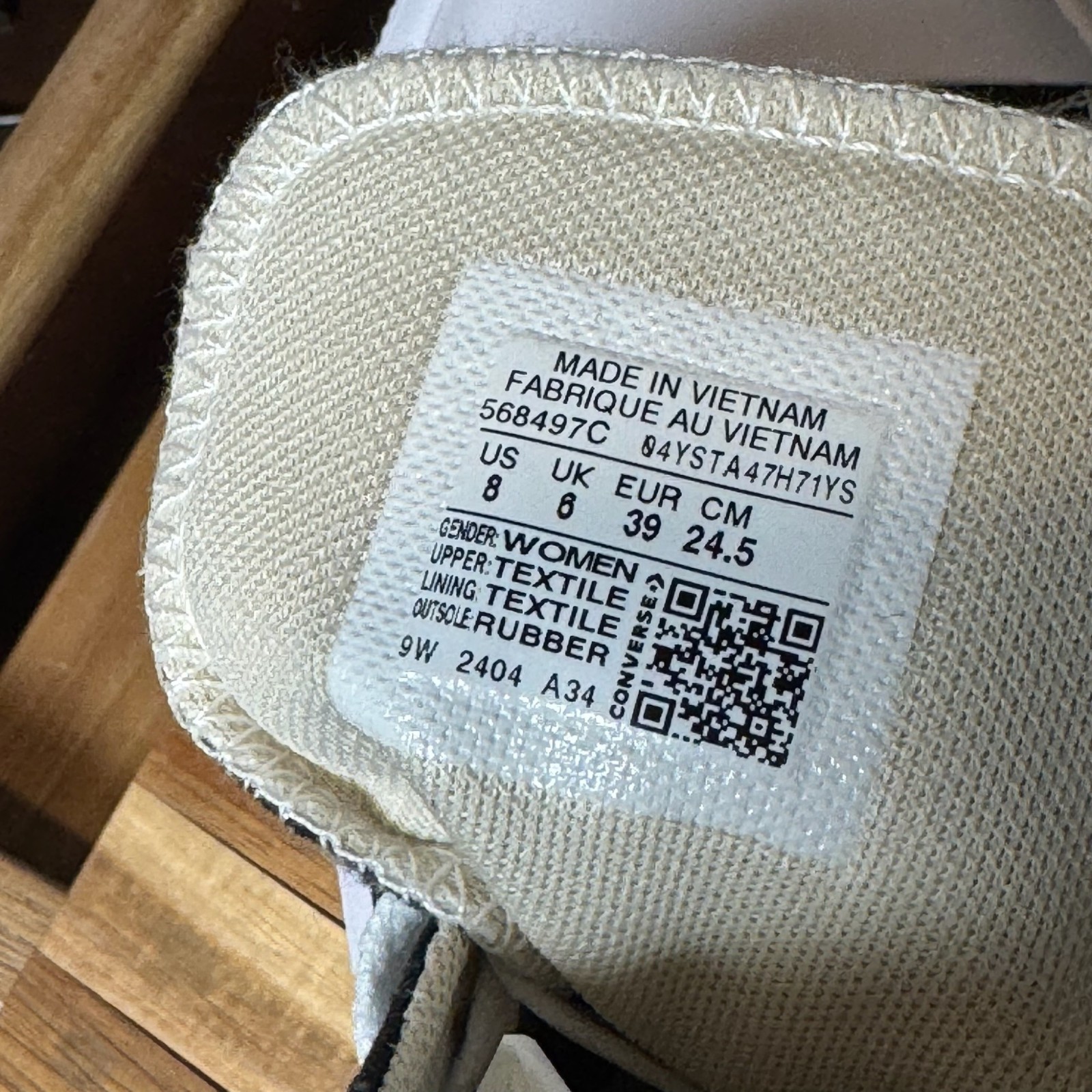 Converse Chuck Taylor All Star Move Platform High Top Women’s 8 Sneaker 568497C thumbnail 8