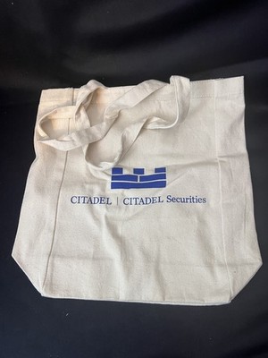 Rare Citadel Securities Quant Trading Tote Bag Hedge Fund Finance Merch