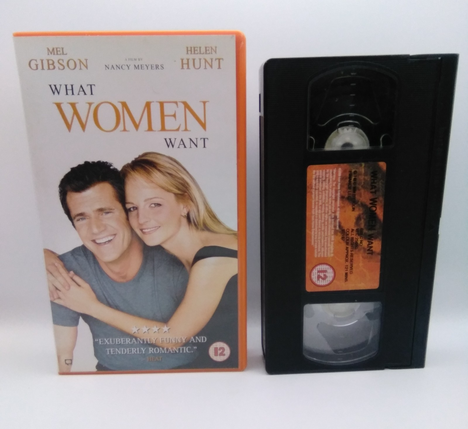 vhs - What Women Want VHS Pal Video Tape, Cert 12 Movie, Mel Gibson. Small Box