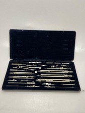 E.O. Richter XII.P Germany grosses Zirkelkaste / large Compass set -!READ/LESEN!