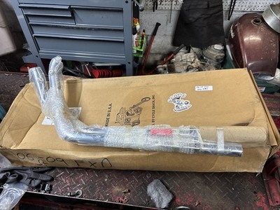 Vintage Harley Davidson Cycle Shack Drag Pipe 06-09 Fxd