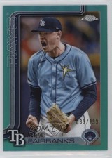 2025 Topps Chrome Teal Refractor 33/299 Peter Fairbanks Pete Fairbanks #84 1j8b