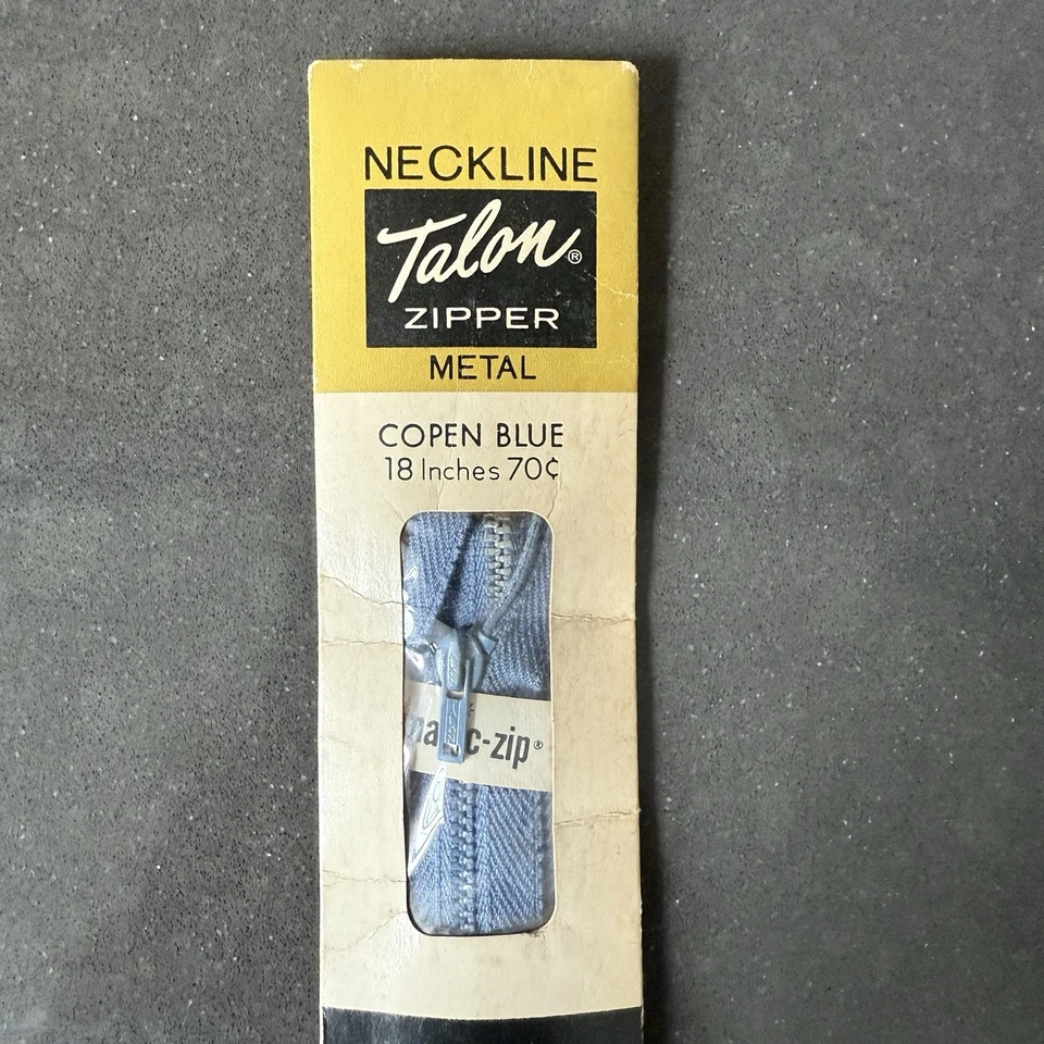 Новые из старых запасов винтажные металлические молнии с когтями | лот из 4 | 10–24 дюйма | сделано в США - Изображение 4 из 4