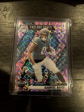 2025 Panini Mosaic - International Games Gabriel Davis #255 Camo Pink Mosaic...