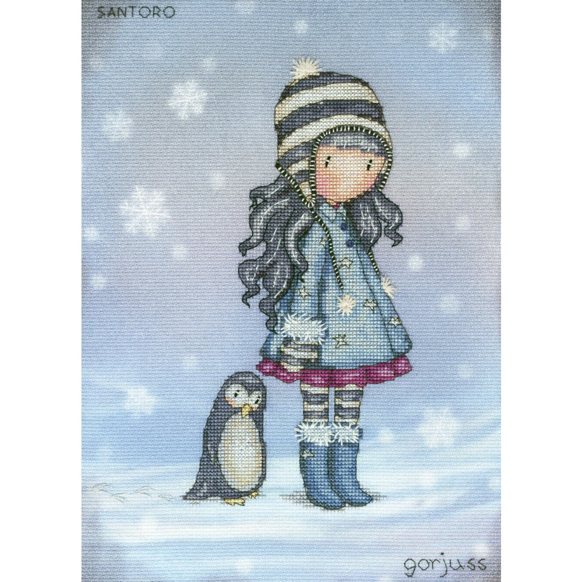 Blizzard - (Gorjuss) Cross Stitch Kit by Bothy Threads - Image 4