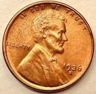 1936-S  Choice Uncirculated CHBU Red RD - Lincoln Wheat Cent- San Francisco C158