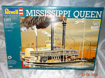 REVELL 1/271 5483 ''Mississippi Queen'' vollständiger Bausatz, 1992 | M010