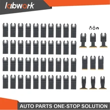 Labwork 49 PCS Universal Titanium & High-Carbon Steel Oscillating Saw Blades