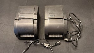 Two - TOAST TKP300 POS Kitchen Receipt Printers w/ AC Adapters