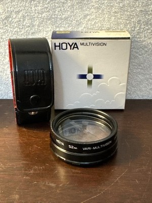 Hoya 52mm Glass Lens Filter VARI-MULTIVISION Japan