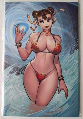 STREET FIGHTER 2024 SWIMSUIT ISSUE #1 (RYAN KINNAIRD VIRGIN RED VARIANT) NM