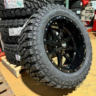 20x10 Moto Metal MO970 Black Wheels 33