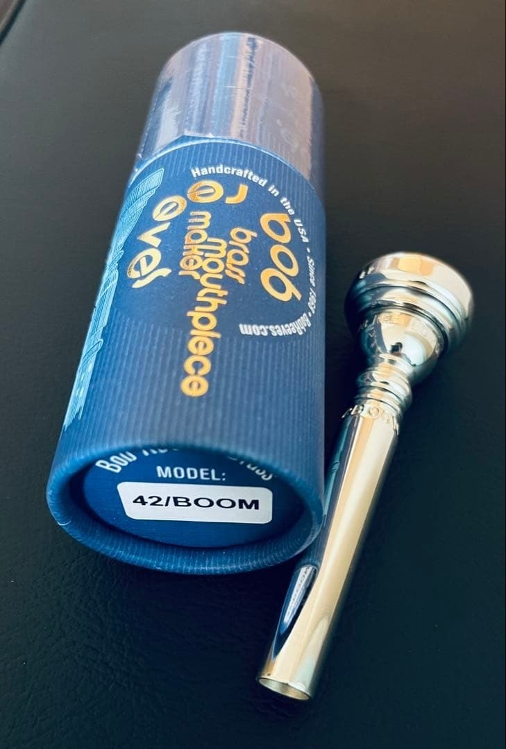 Bob Reeves 42 BOOM Trumpet Mouthpiece Rare Pro Model High Bob Reeves 42 BOOM Trumpet Mouthpiece Rare Pro Model High