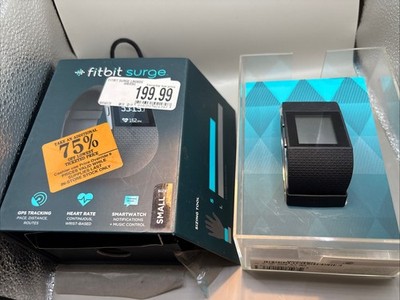Fitbit Surge - GPS, Heart Rate, Sleep Activity, Fitness Tracker Watch - Small