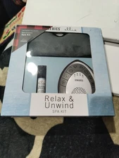 Homedics Ellia Relax and Unwind Spa Kit Sound Meditation Eye Mask Essential Oil
