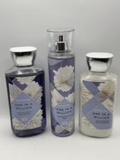 Bath  Body Works Set ONE IN A MILLION Mist, Lotion And Shower Gel New And Full
