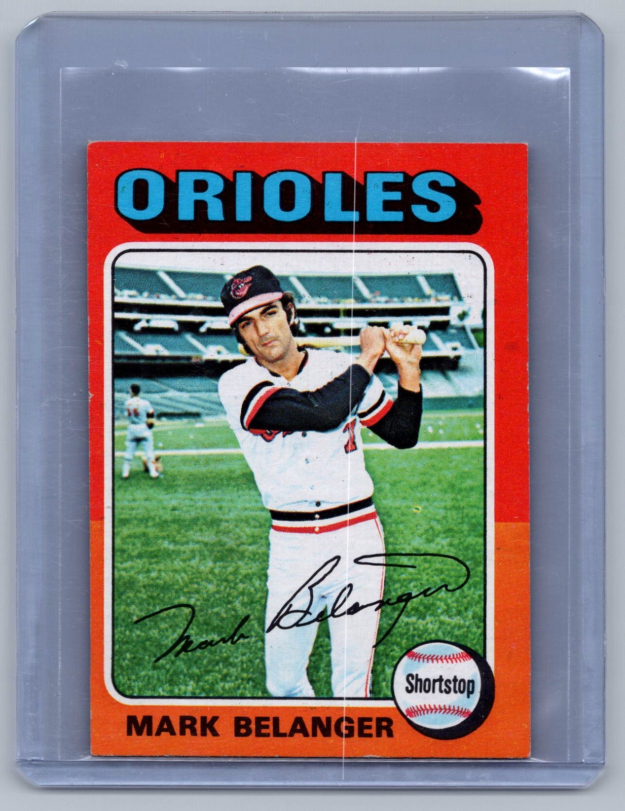 1975 Topps Mini #74 Mark Belanger
