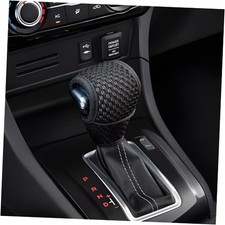 Car Gear Shift Knob Cover, Breathable Car Gear Shifting Knob Cover Black
