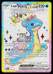 Lapras ex 158/142 Stellar Crown