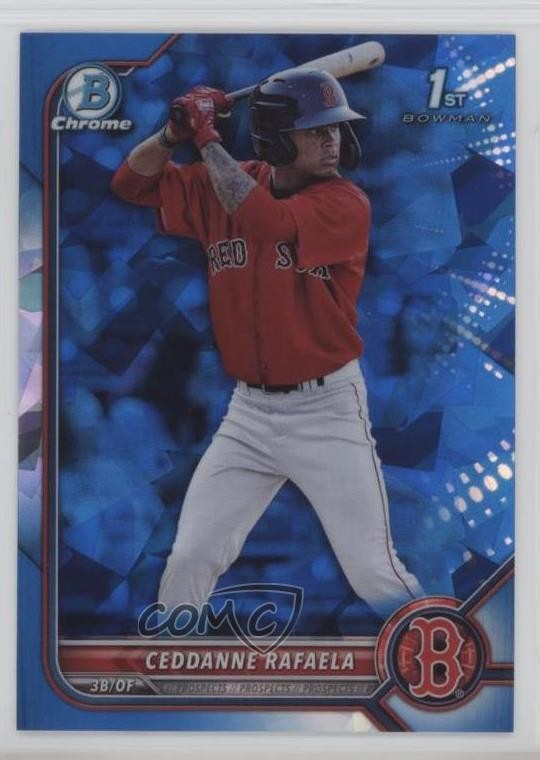 2022 Bowman Sapphire Edition Chrome Prospects Ceddanne Rafaela #BCP-61 0b7z