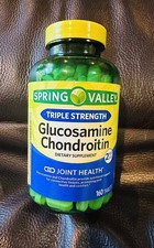 Glucosamine Chondroitin Dietary Supplement Tablets for Joint Health, 160 Count