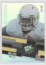 2014 Press Pass Holofoil Reflectors 70/99 Rajion Neal #38 k1x