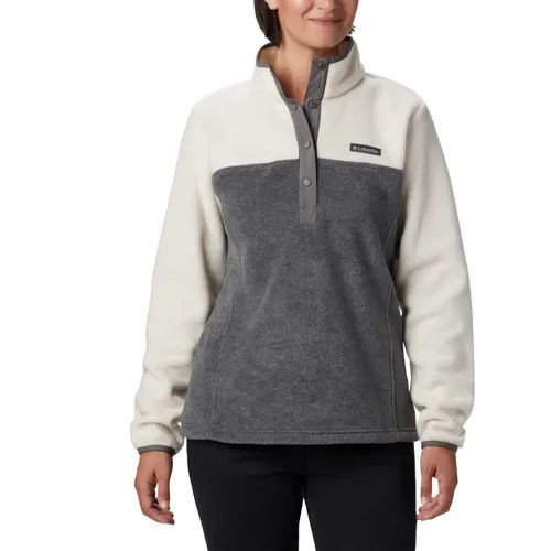 Columbia Benton Springs Half Zip Fleece II Womens in City Grey Heather