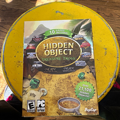 PopCap Hidden Object Treasure Trove Volume 2 PC DVD-ROM Compilation E