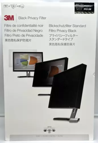 3M PF21.5W Privacy Screen Filter For Widescreen LCD