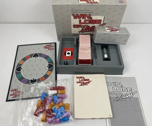 Vintage 1987 Win, Lose or Draw Game by Milton Bradley