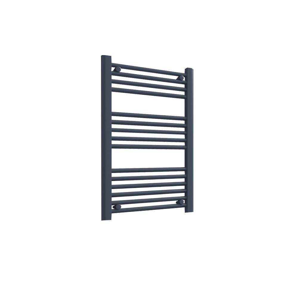 Anthracite Towel Rail Radiator Designer Heated Bathroom Warmer 500mm x 800mm