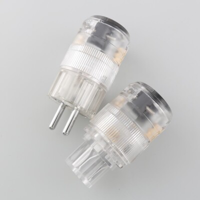 Viborg VE501 Schuko Plug Pure Copper Silver/Gold/Rhodium Plated Hifi EUR Power Plug IEC Connectors VE501S VE501G VE501R - Price history & Review | AliExpress Seller - Viborg Store