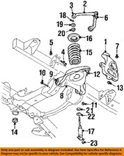 CHRYSLER OEM 98-06 Durango Suspension Components-Shock Nut 6100517
