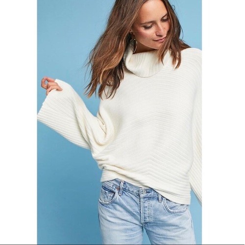 Anthropologie MOTH Ribbed Turtleneck 