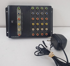 RADIO SHACK  ~ 1-In/4-Out Component Video Dis...